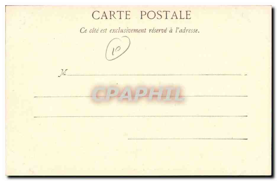 Toulouse CPA Eglise de la Dalbade (relied de Falguieres) — Verso
