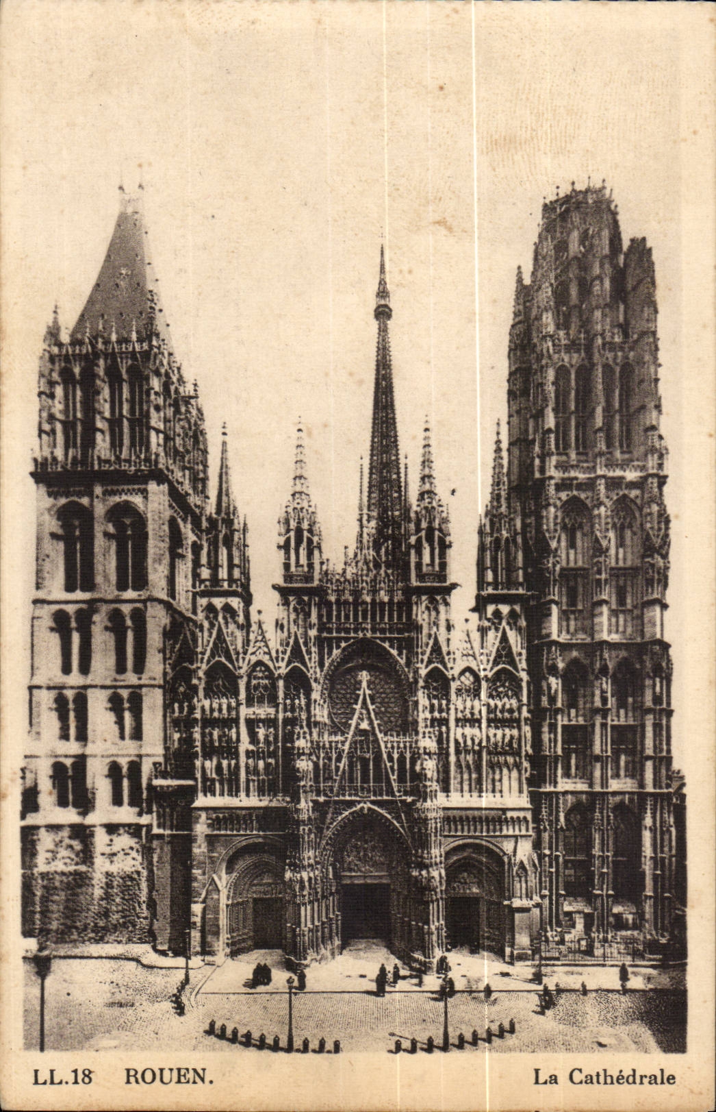 Rouen CPA La cathedrale