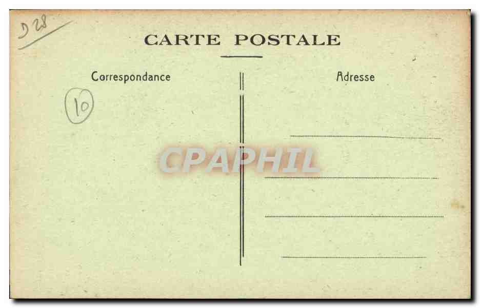 Chartres CPA La cathedrale Ami de Job Portail Nord — Rückseite