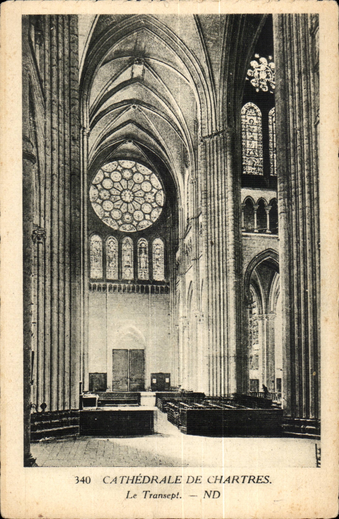 Cathédrale de Chartres — Le Transept — ND