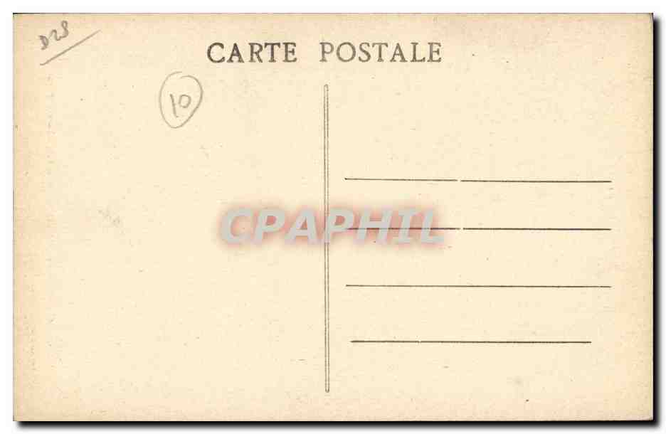 Chartres CPA Portail royal — Verso