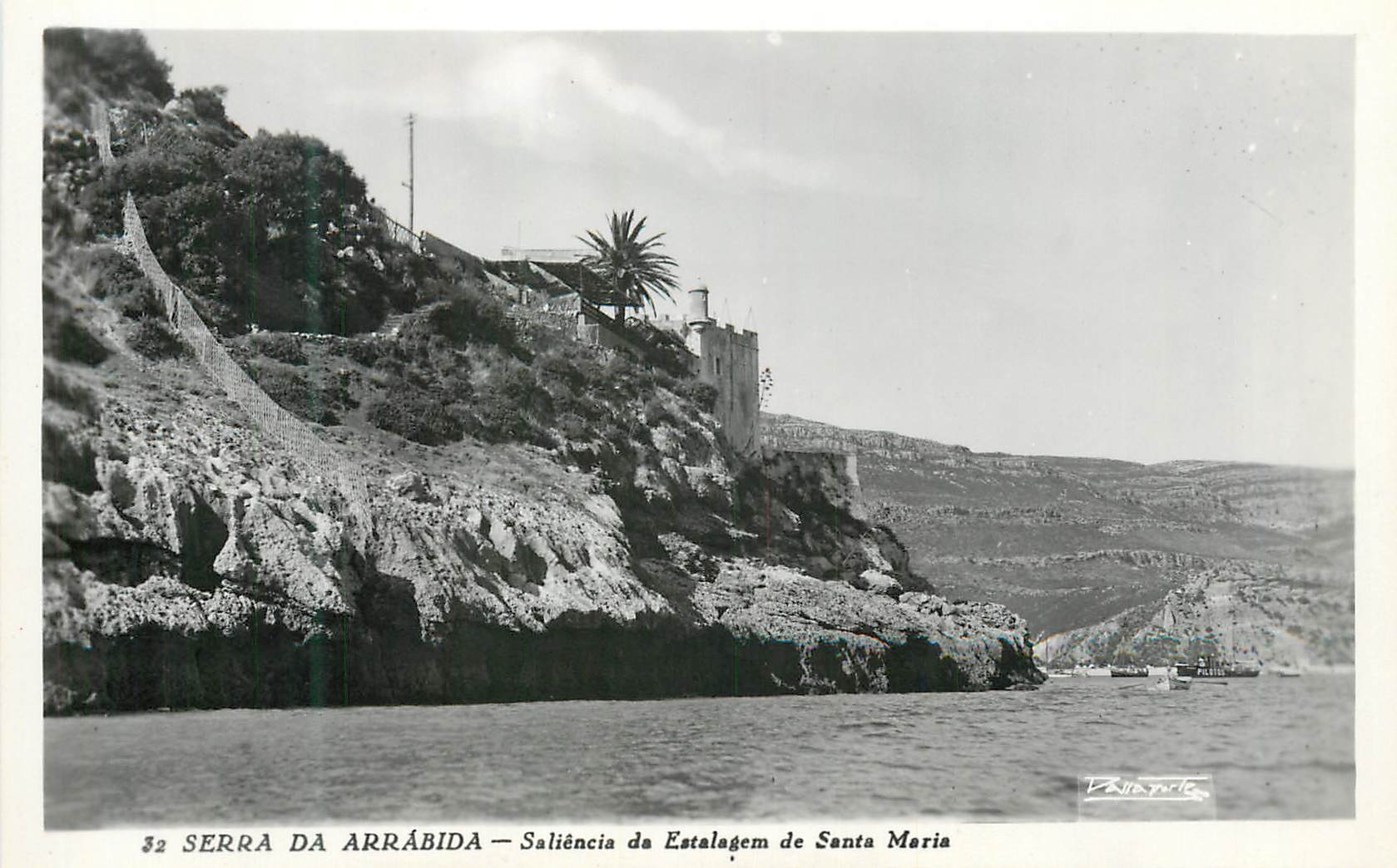 CPM Serra da Arrabida Saliencia da Estalagem de Santa Maria 