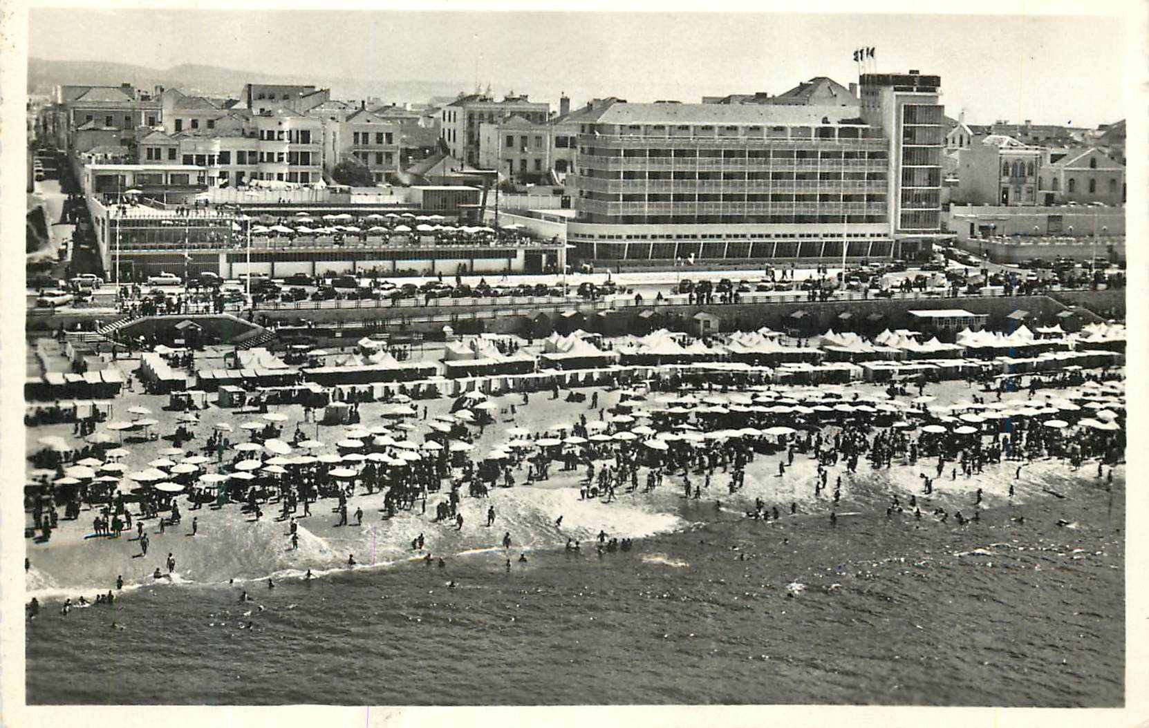 CPM Figueira da Fox Vue aerienne de la plage 