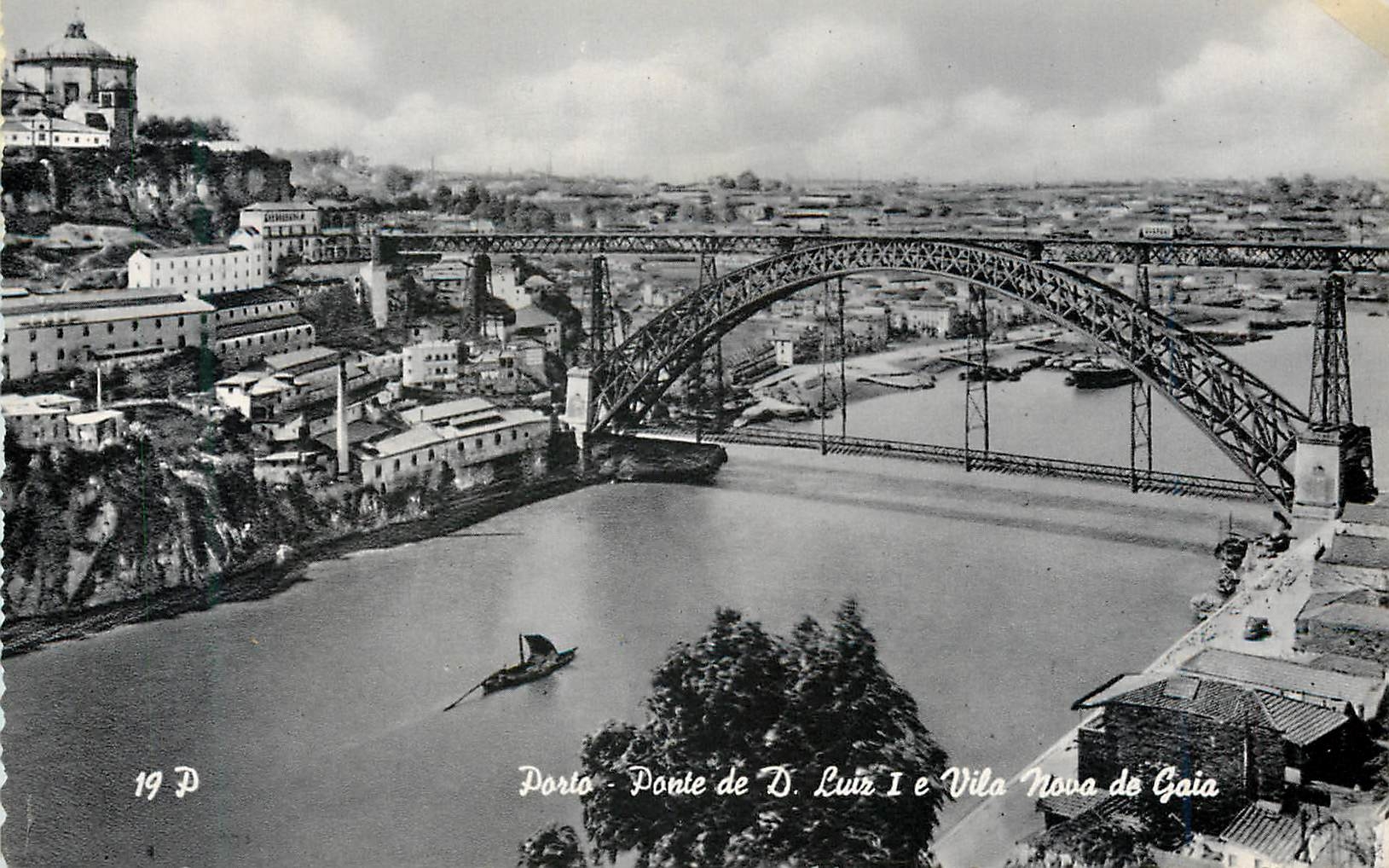 CPM Porto Ponte de D Luiz I Vila Nova de Gaia 