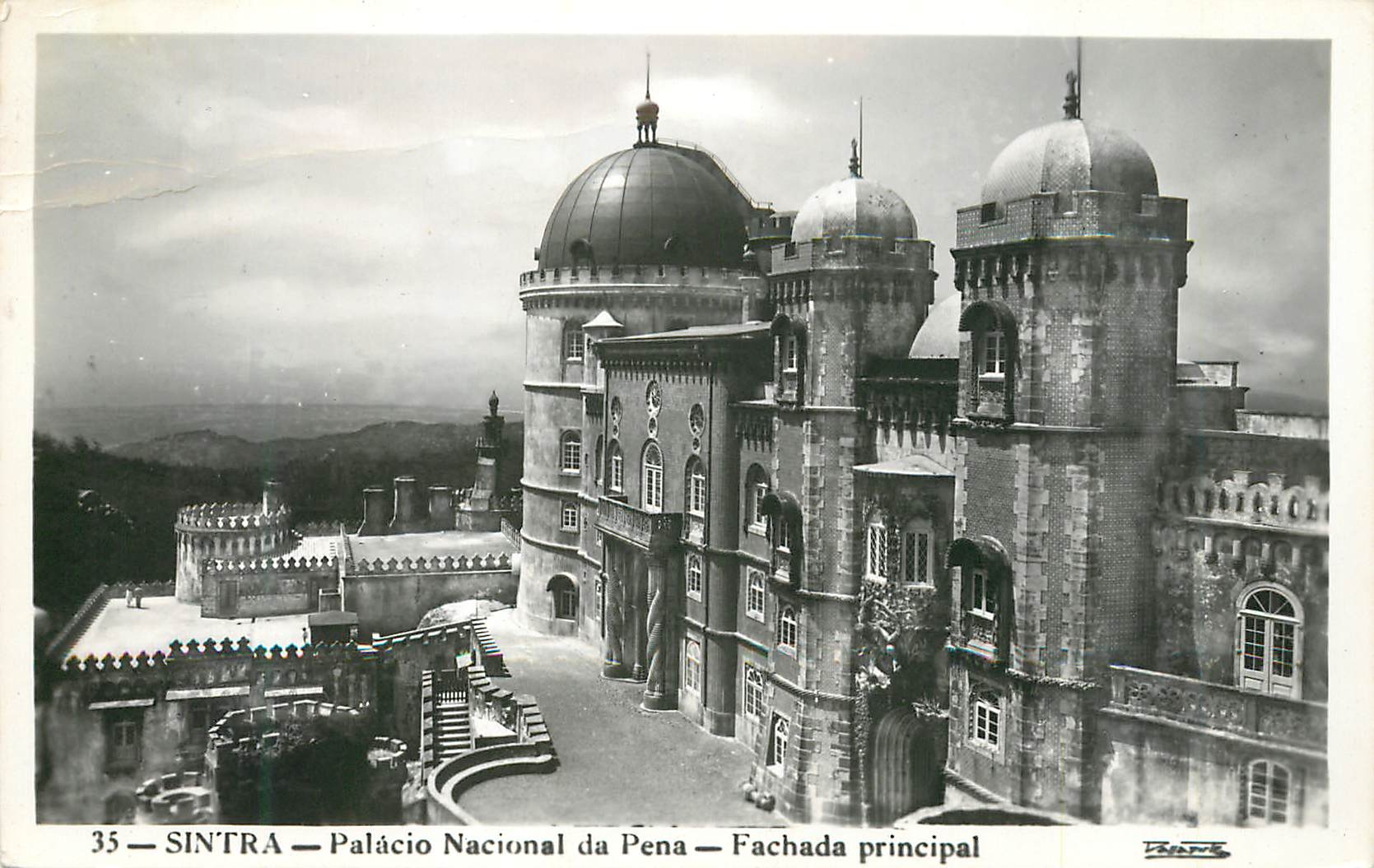 CPM Sintra Palacio Nacional da Pena Fachada principal 