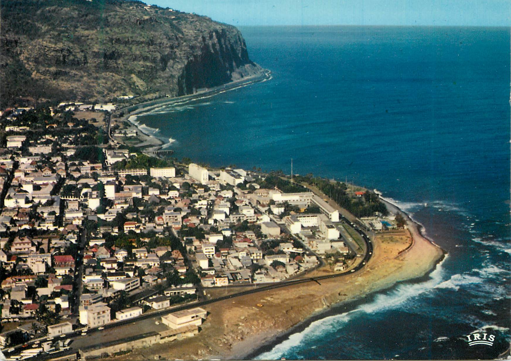 CPM La Reunion Saint Denis Vue aerienne 