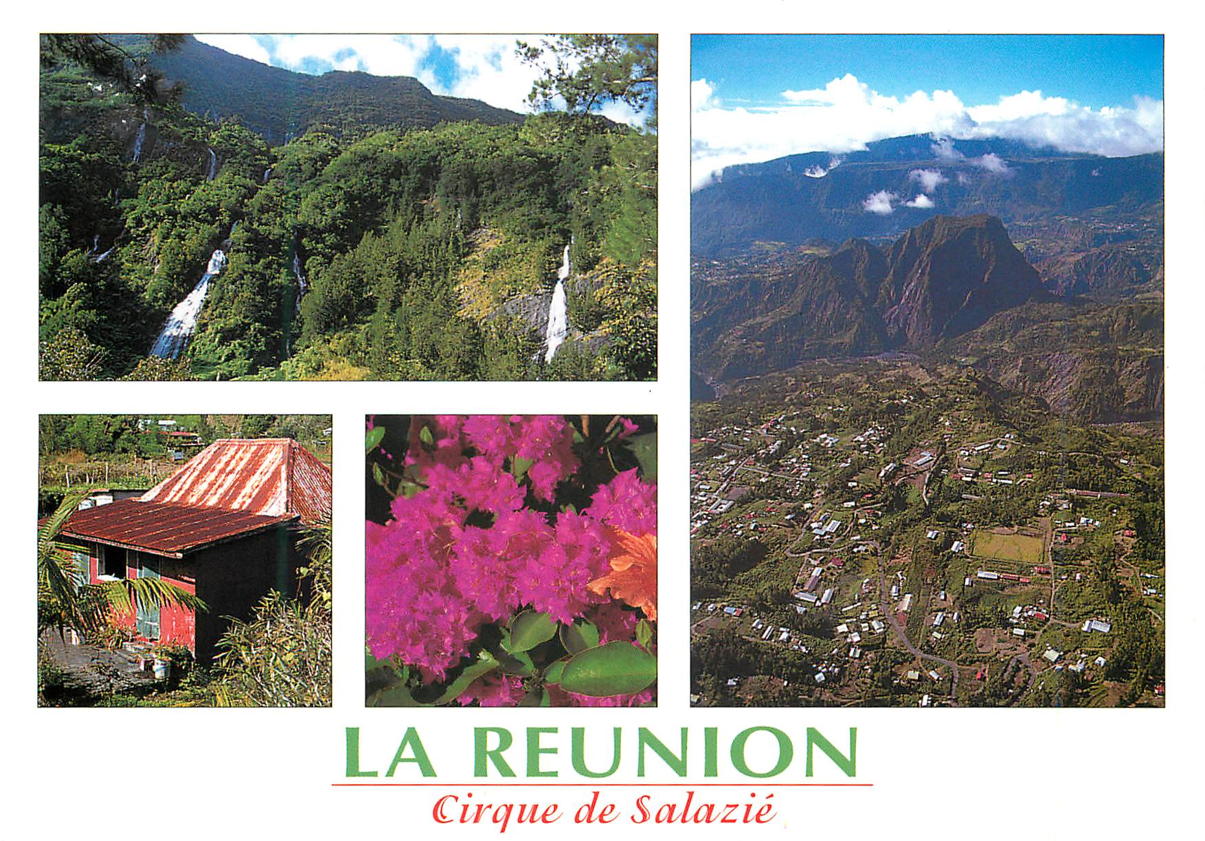 CPM Ile de la Reunion Cirque de Salazie 