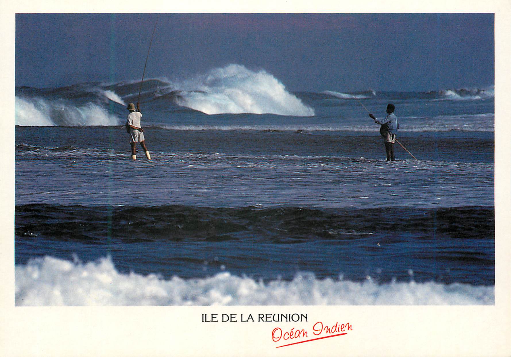 CPM Ile de la Reunion Pecheurs a Saint Leu 