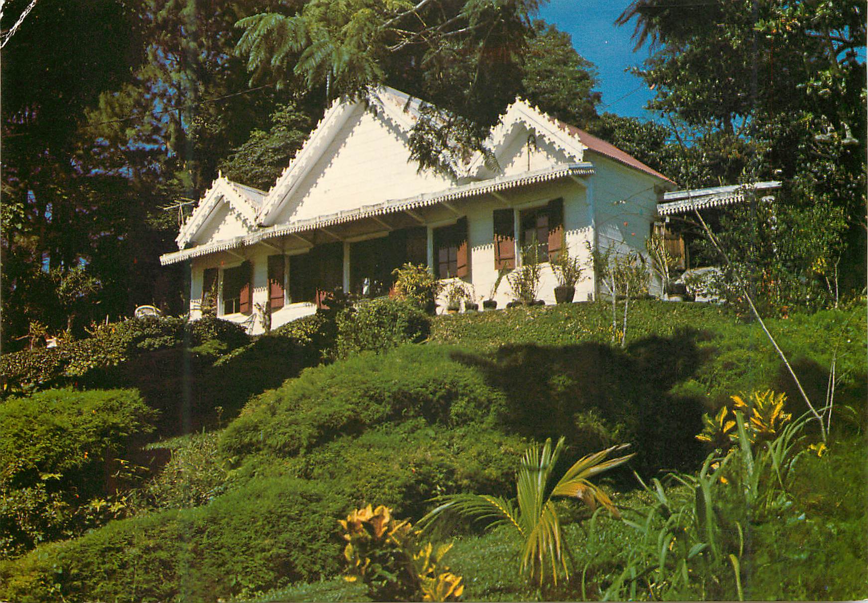 CPM Ile de la Reunion Habitation typique La Montagne 