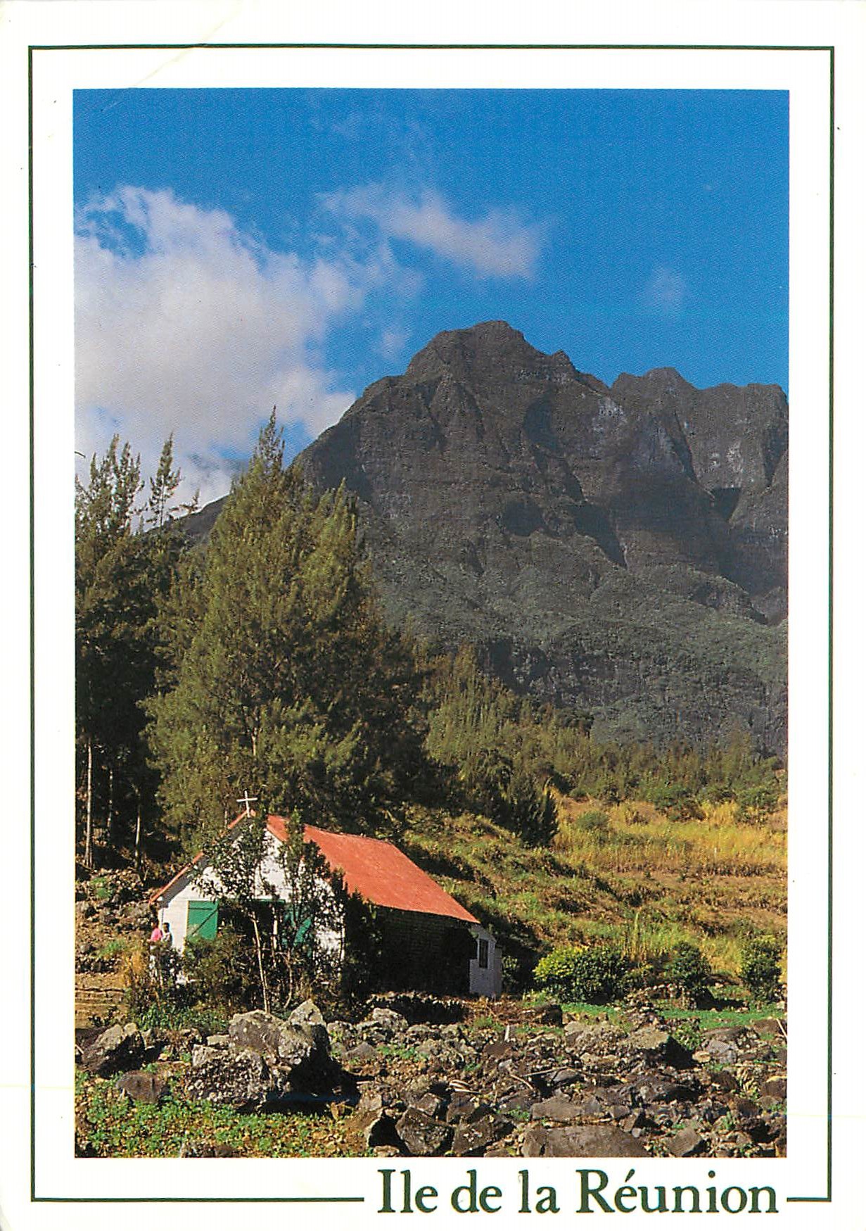 CPM Ile de la Reunion La chapelle de l ilet a malheur 