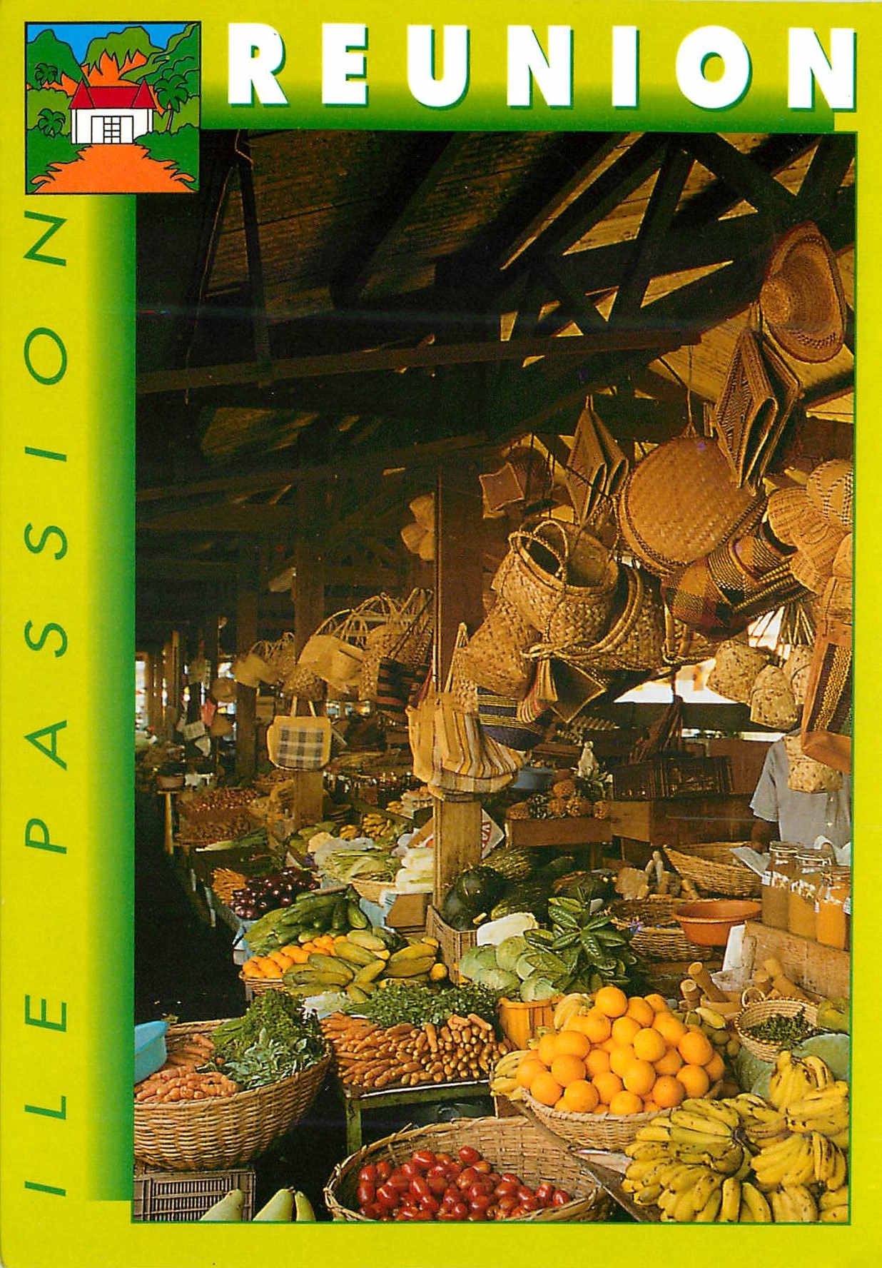 CPM Ile de la Reunion St Denis Le petit marche 