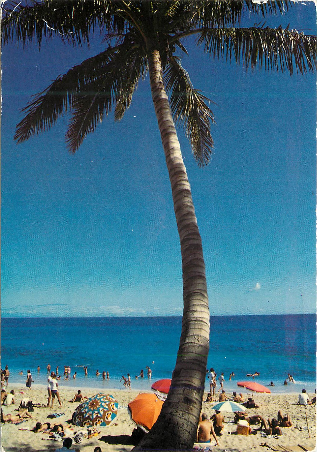 CPM Ile de la Reunion Plage du Boucan Canot 