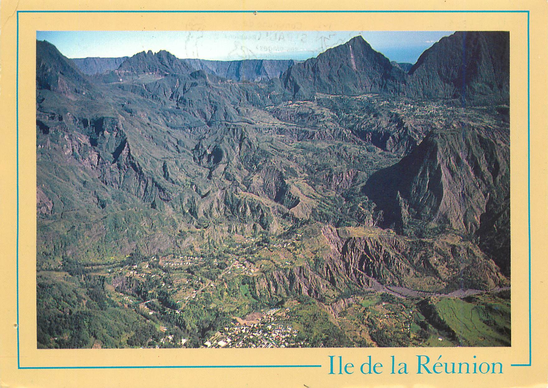 CPM Ile de la Reunion Hell bourg Grand Ilet La Roche Ecrite 