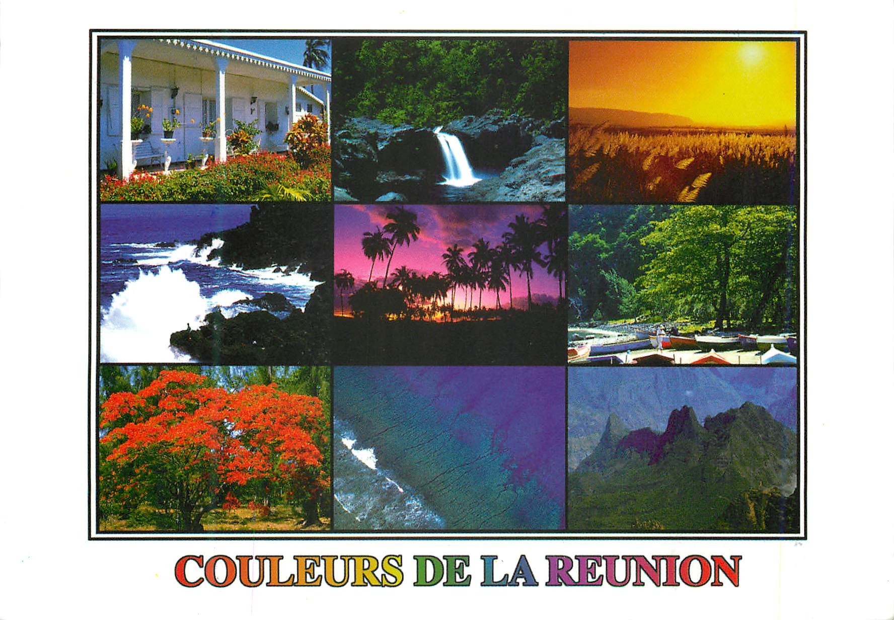 CPM Ile de la Reunion Couleurs de la Reunion 