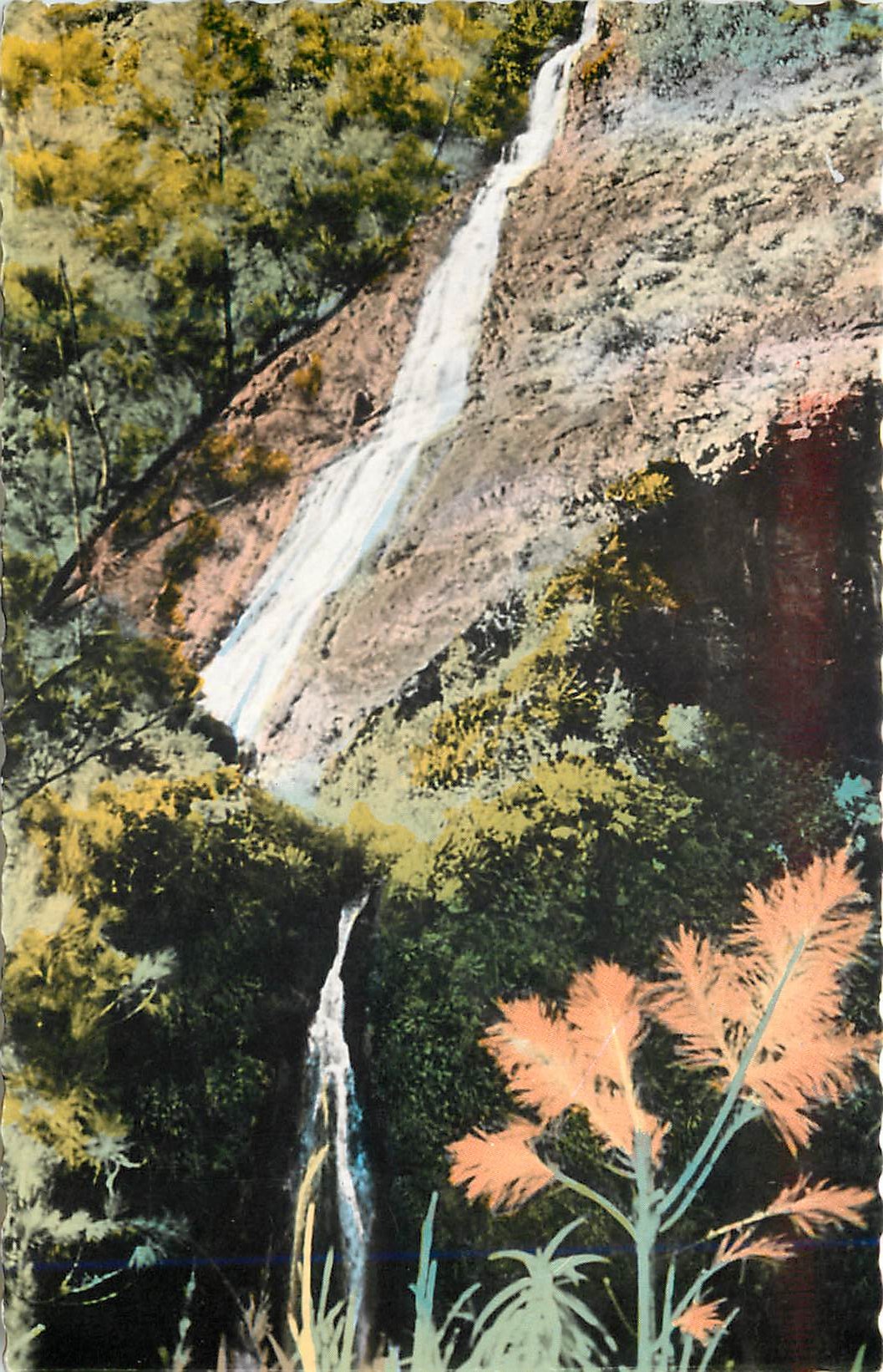 CPM Ile de la Reunion Cascade de Salazie 