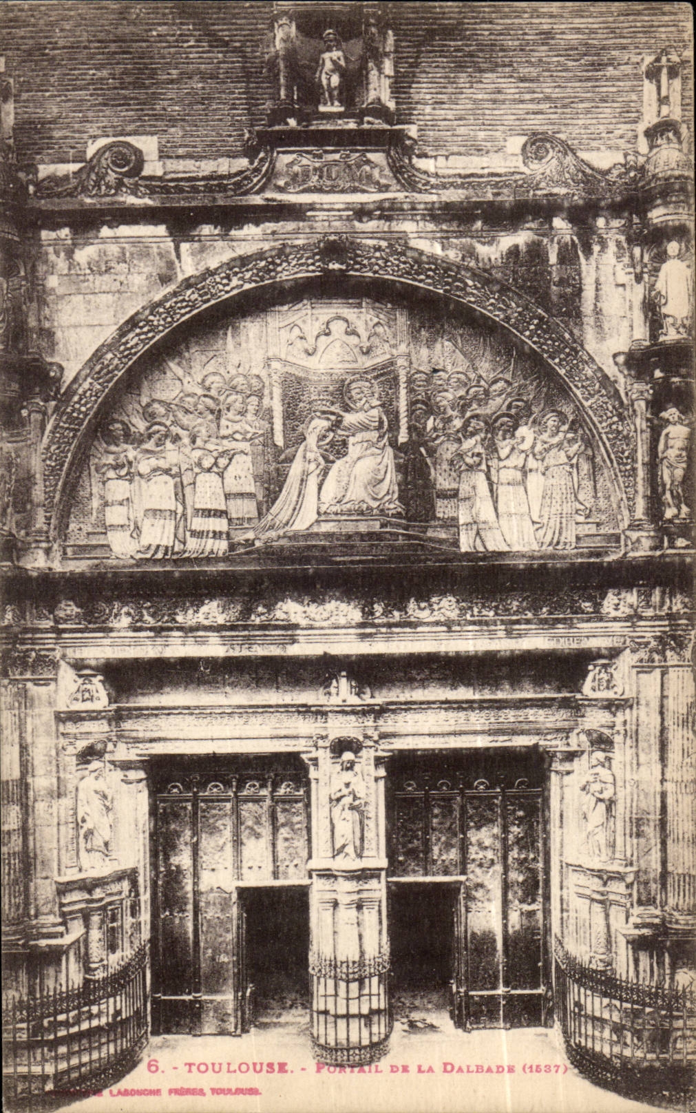 Toulouse CPA Portail de la Dalbade (1537)
