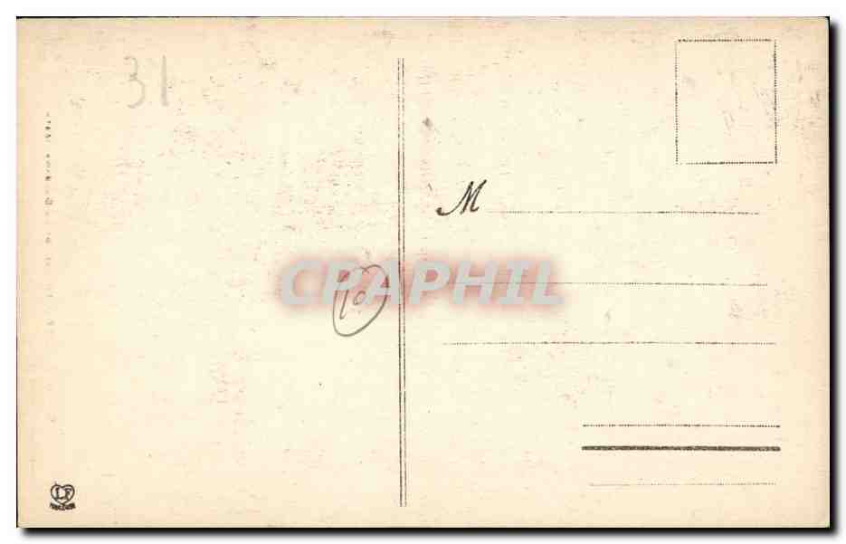 Toulouse CPA Portail de la Dalbade (1537) — Verso