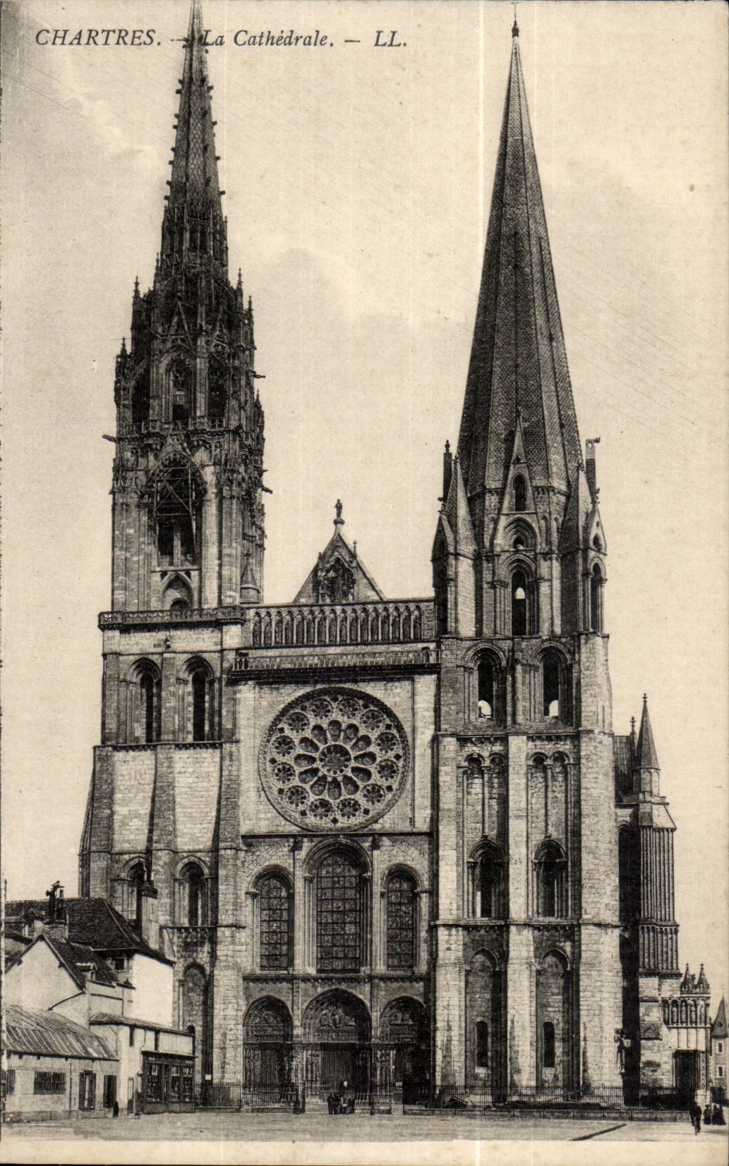 Chartres CPA LA cathedrale
