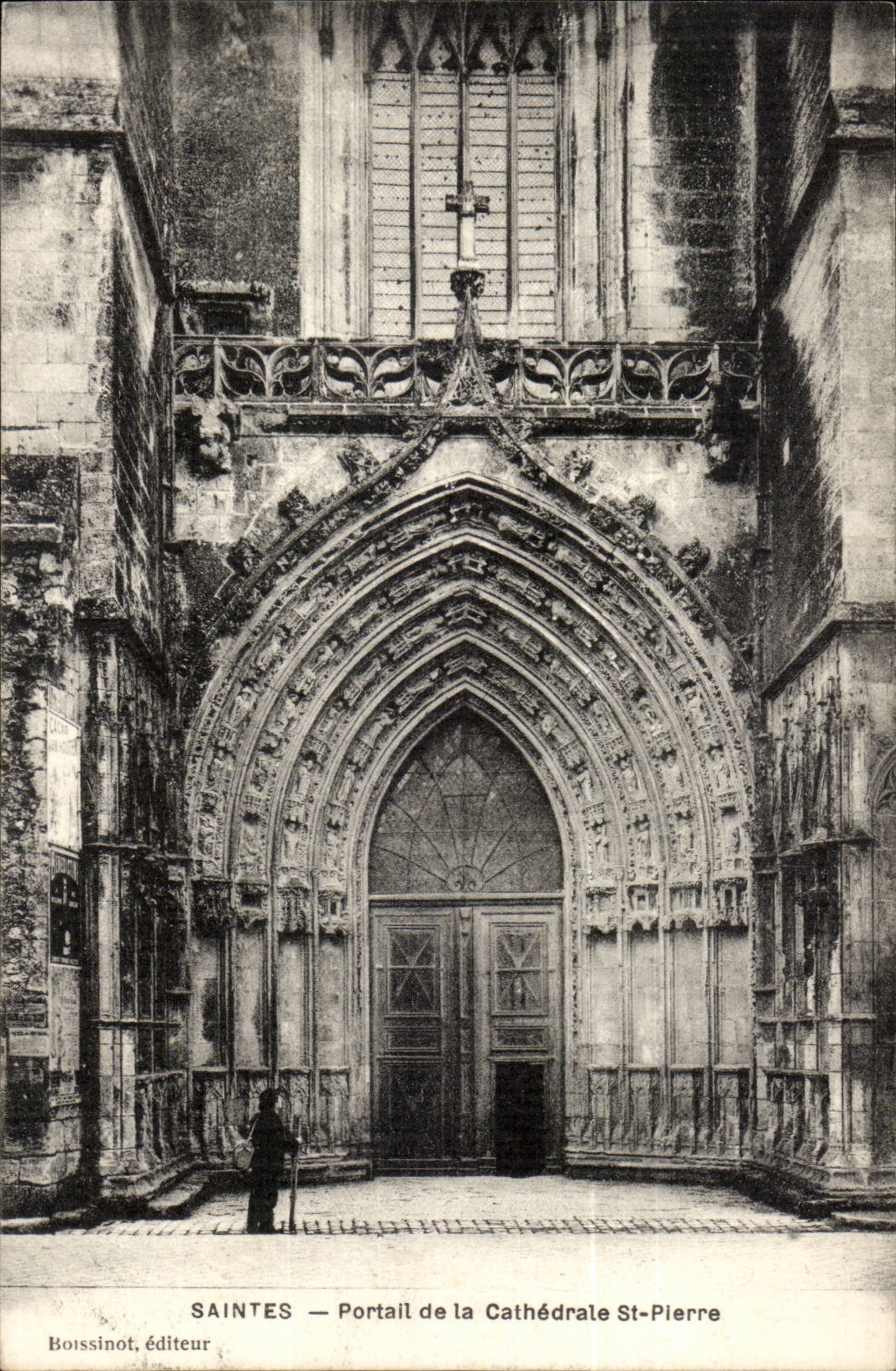 Saintes — Portail de la Cathédrale St-Pierre — Boissinot, éditeur