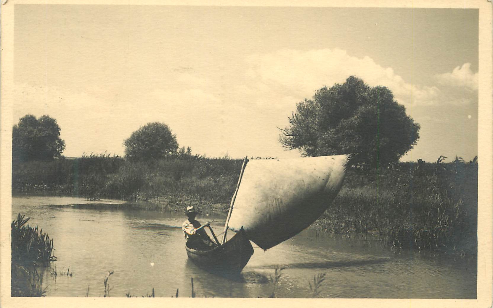 CPA Canal in Delta Dunarii Bateau