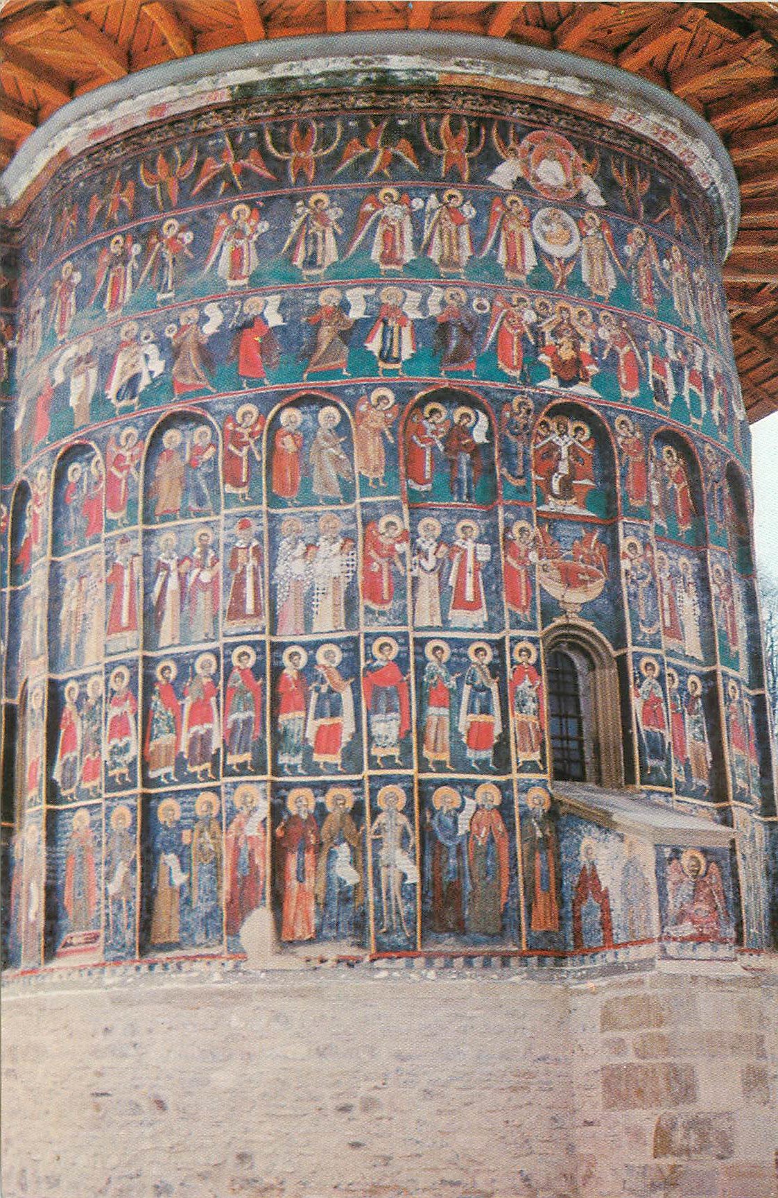 CPM L'eglise du Monastere de Sucevita 