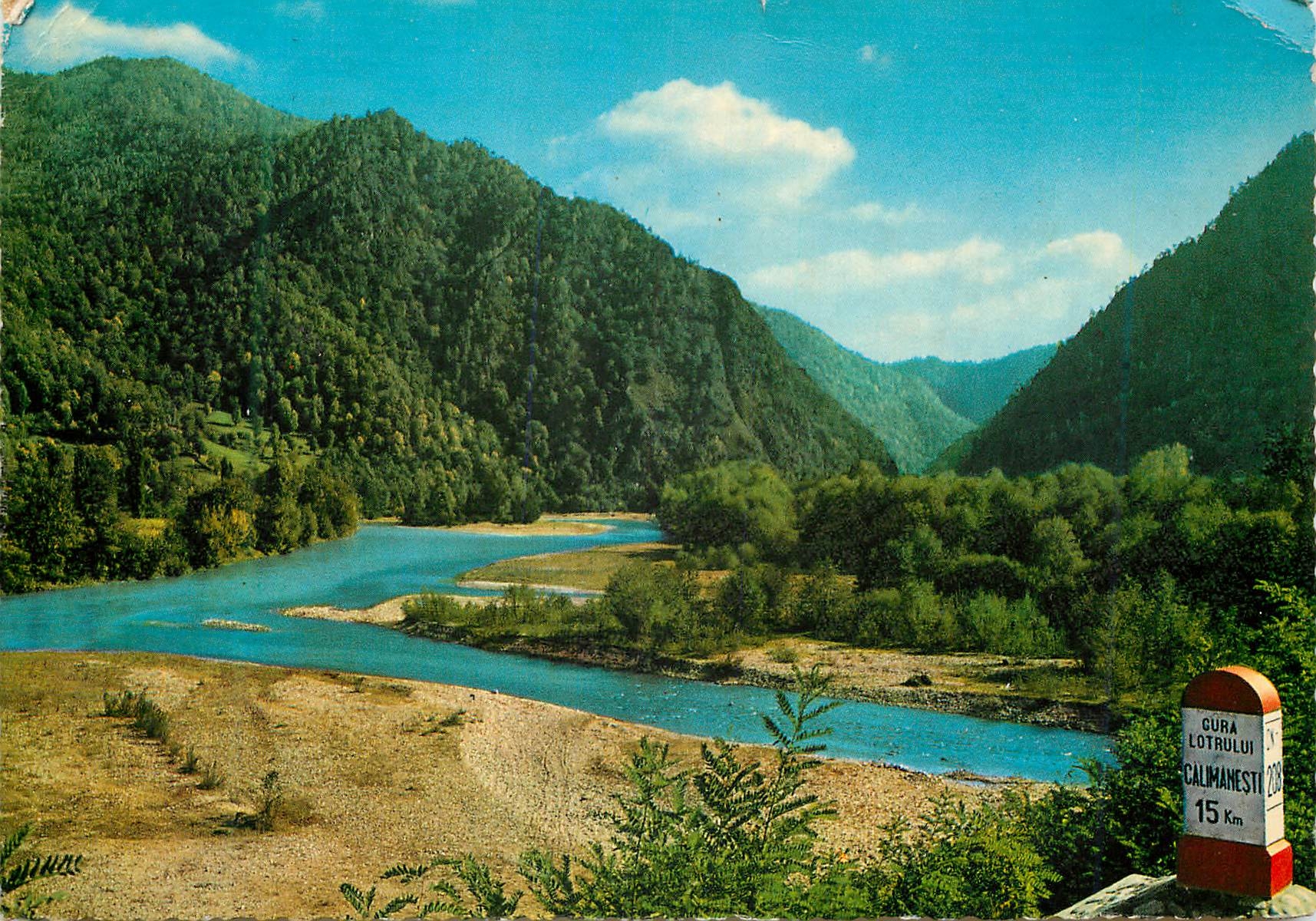 CPM Romania La Vallee de l'Olt Region Arges 