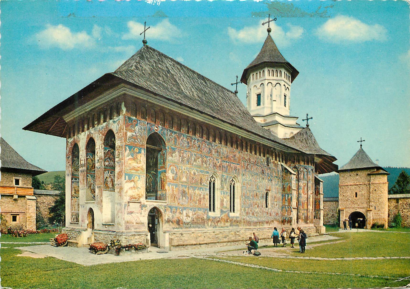 CPM Romania Le monastere de Moldovita 