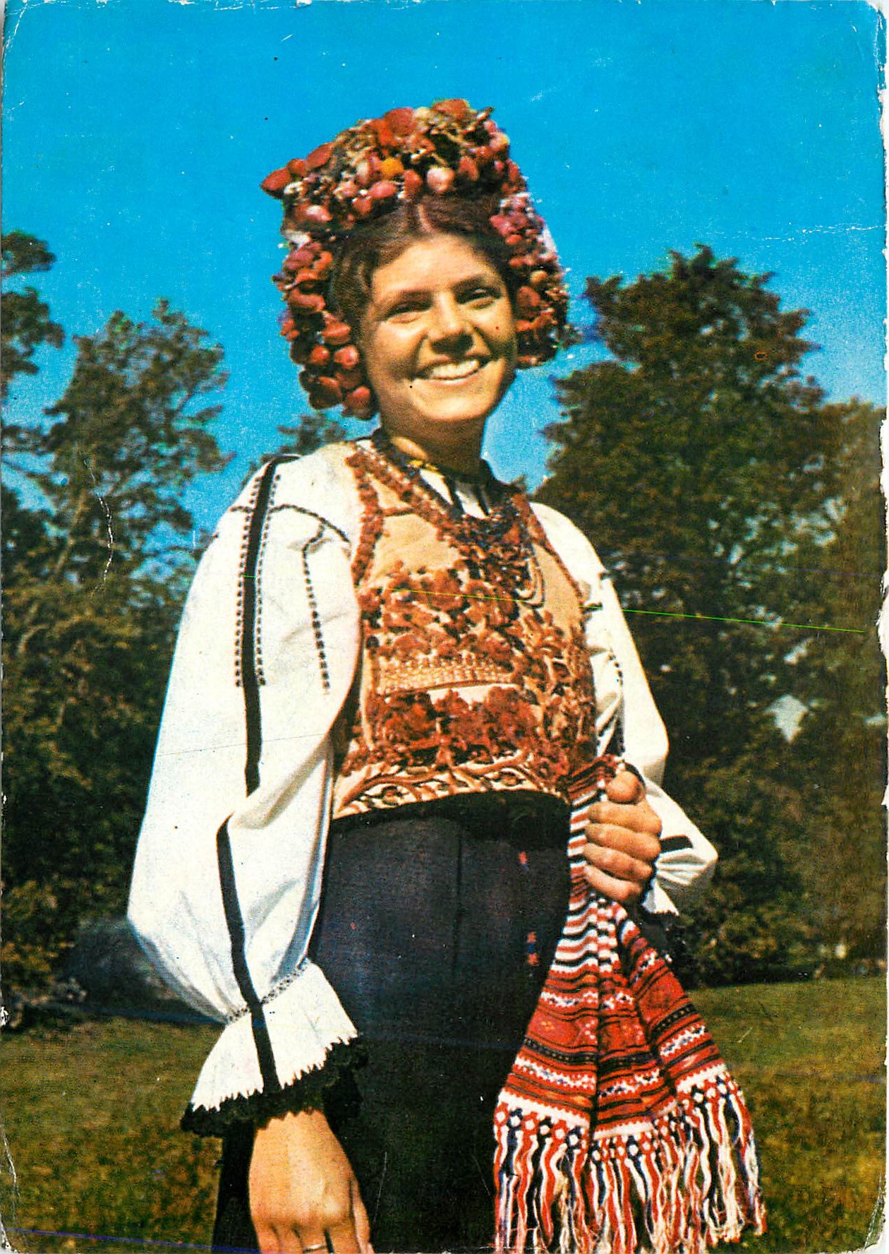 CPM Port de mireasa din Avrig Jud Sibiu Costume Folklore