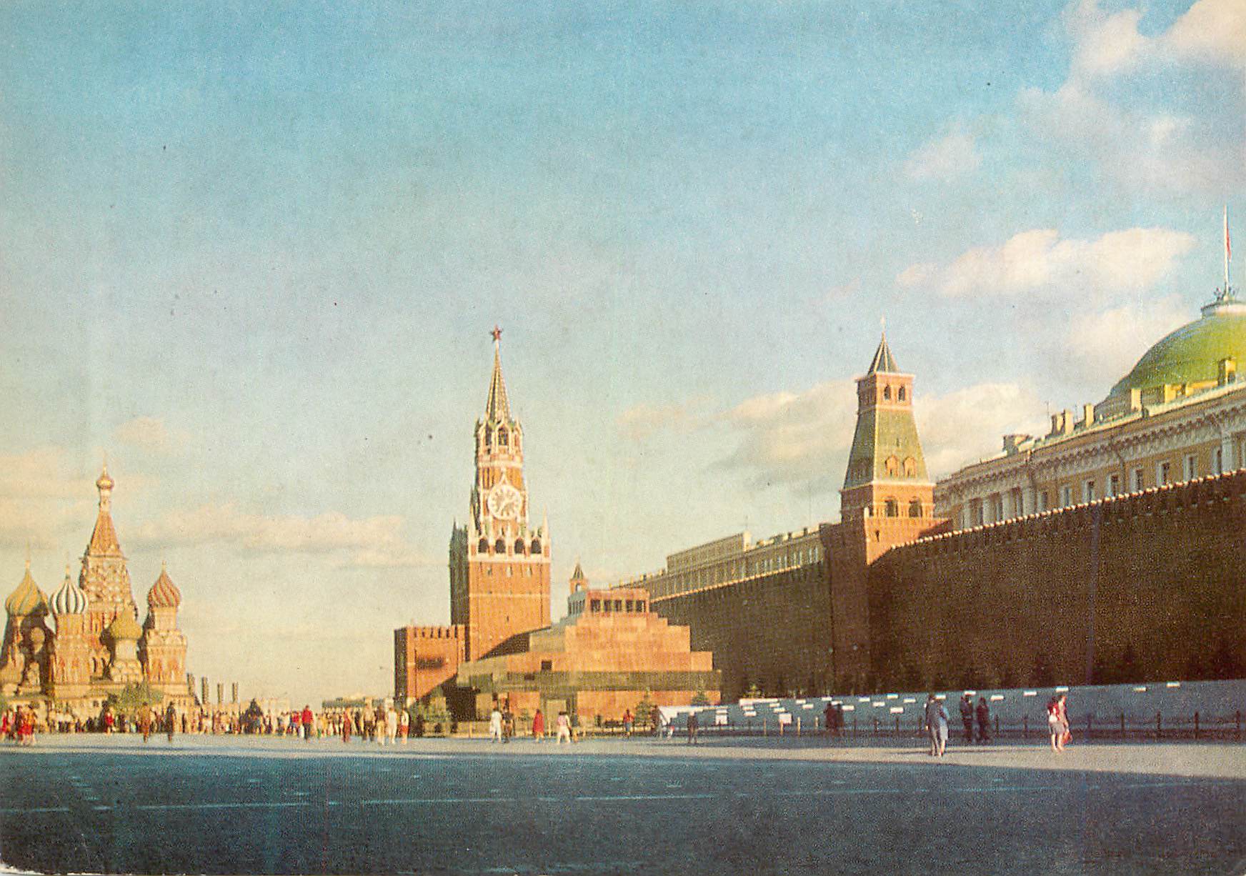 CPM Moscow Red Square View from the History Museum 