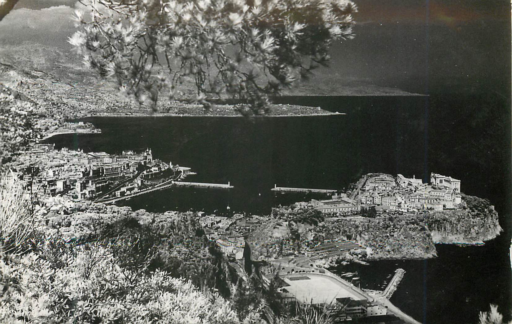 CPA Vue generale de la Principaute de Monaco 