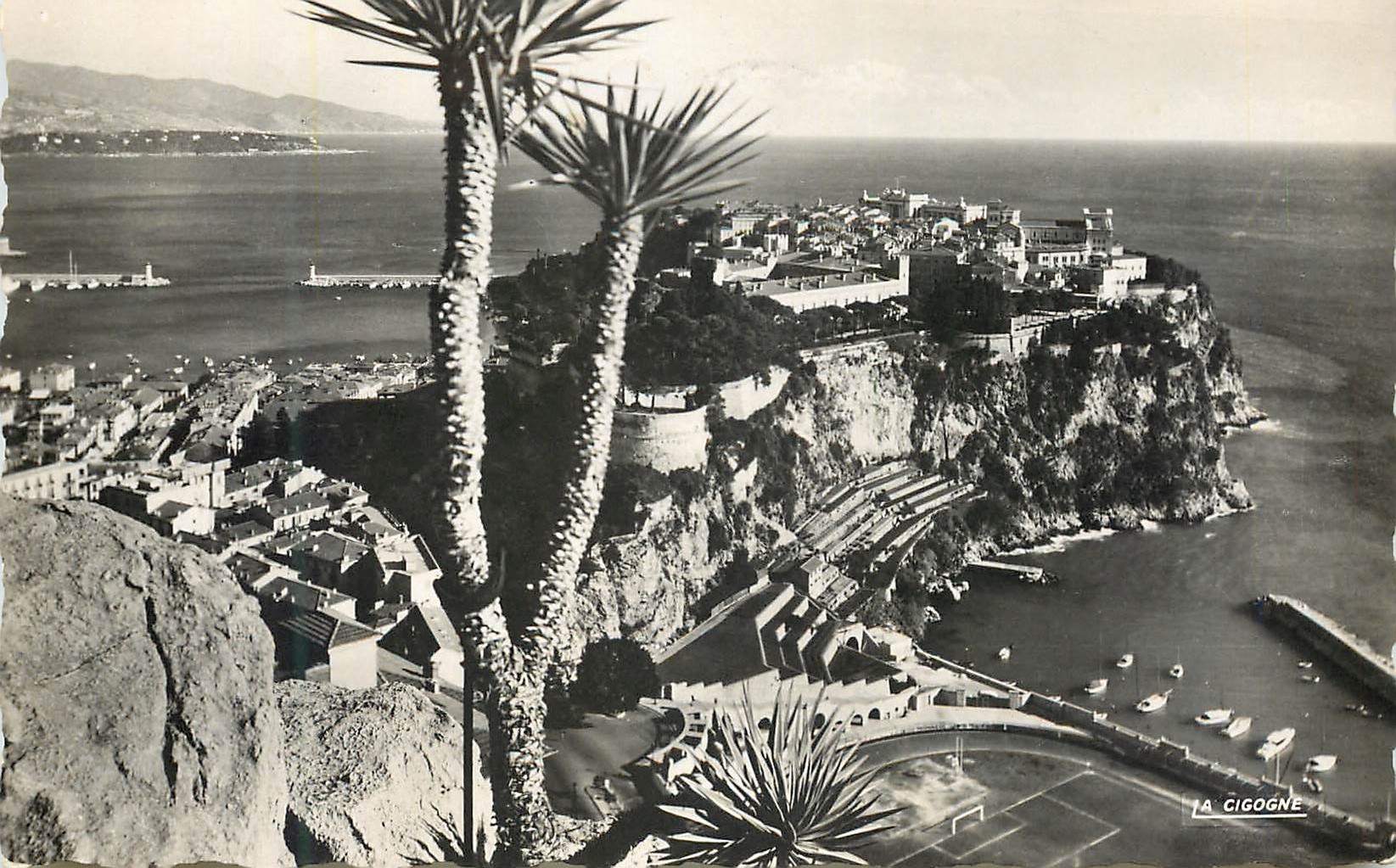 CPM Le rocher de Monaco Le cap martin et l italie 