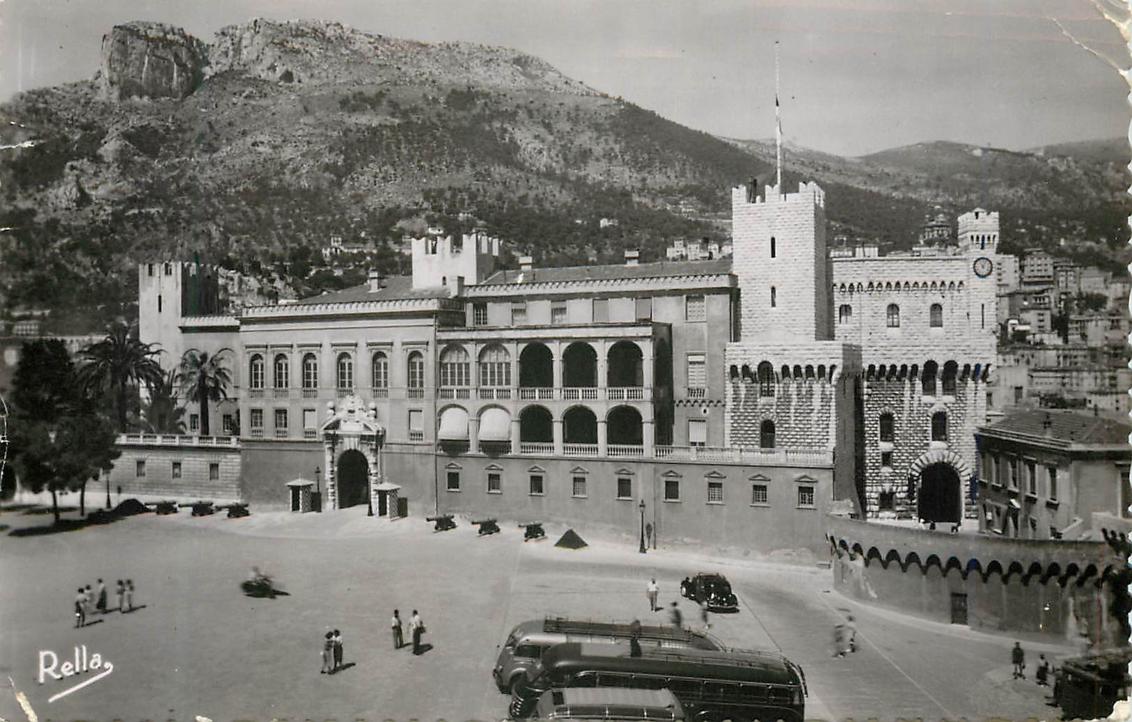 CPM La Cote d azur Monaco Le palais du Prince 