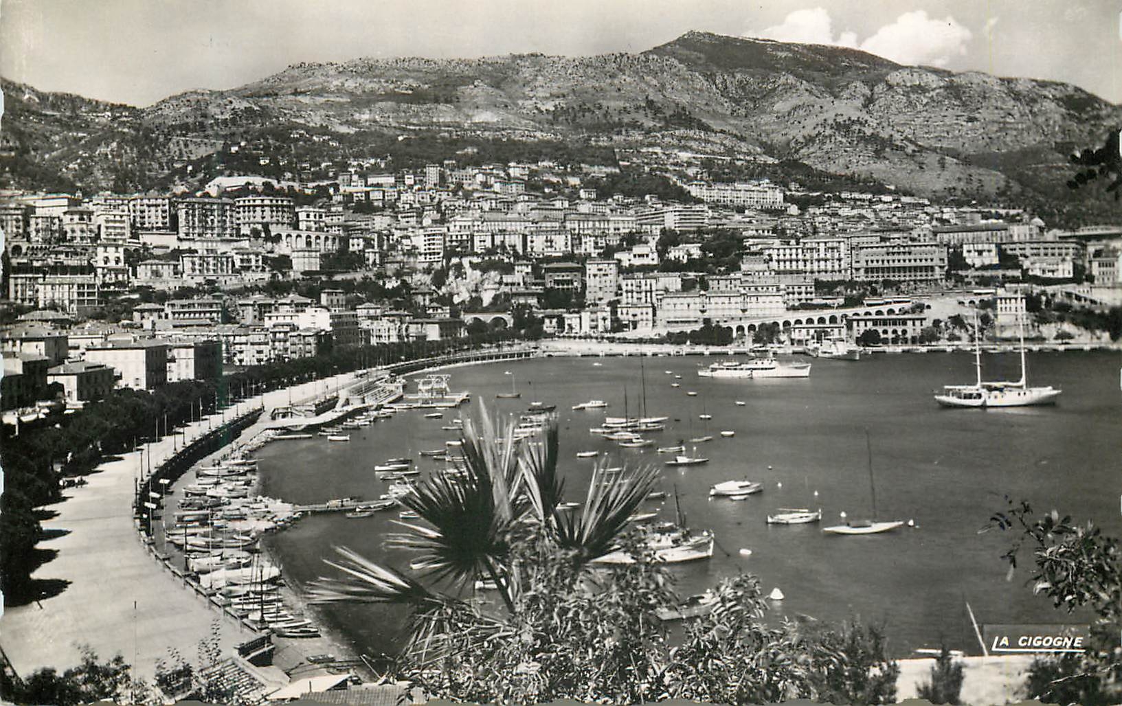 CPM Principaute de Monaco Le port vue vers Monte Carlo 