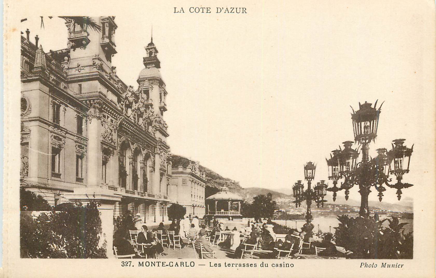 CPA Monte Carlo Les terrasses du Casino 