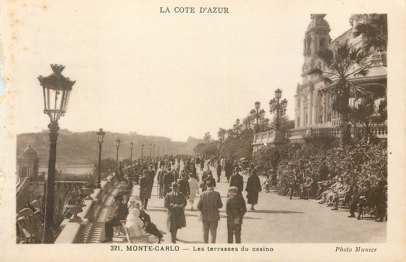 CPA Monte Carlo Les terrasses du Casino 