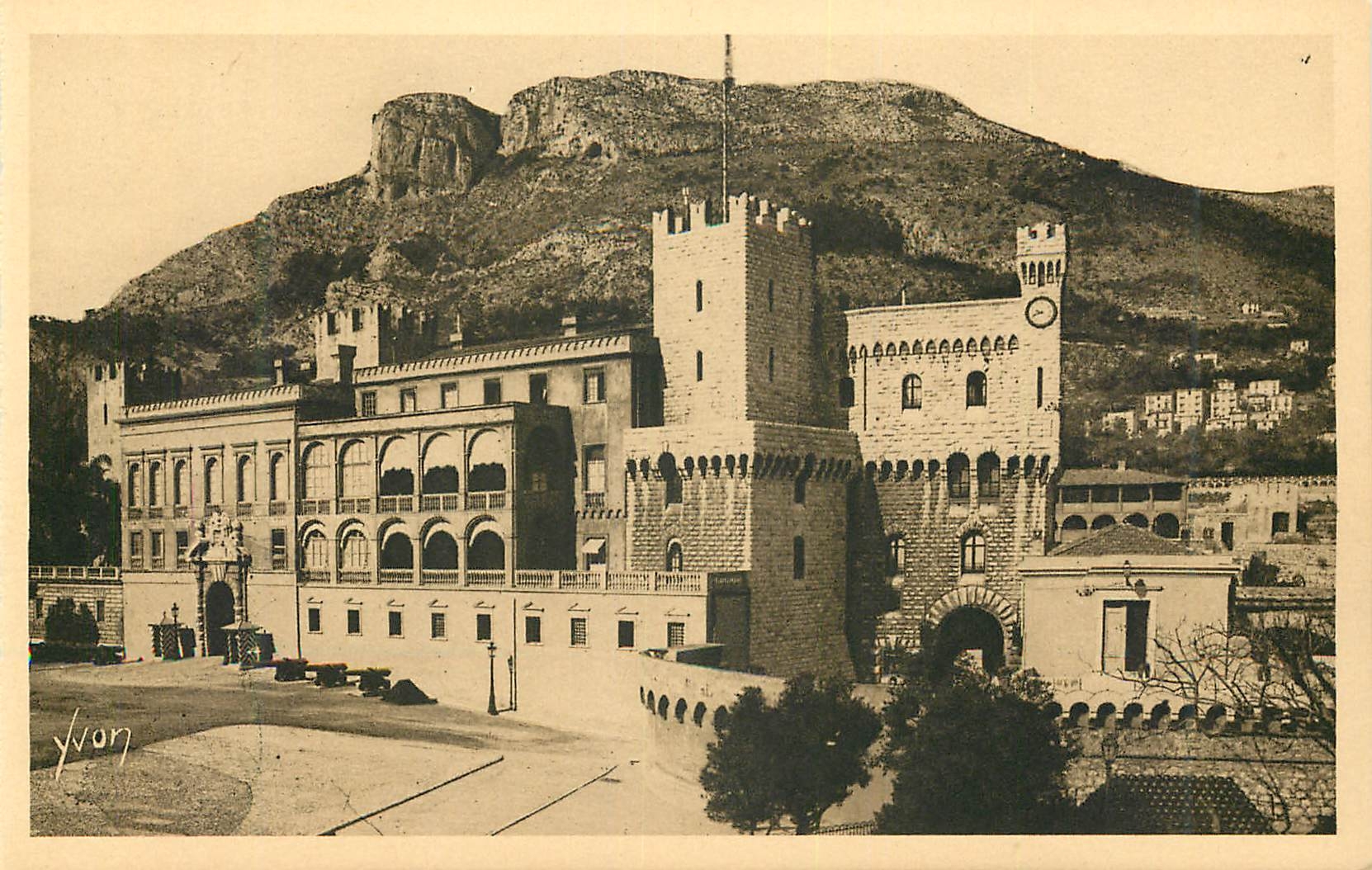 CPA Monaco Principaute Le palais du Prince 