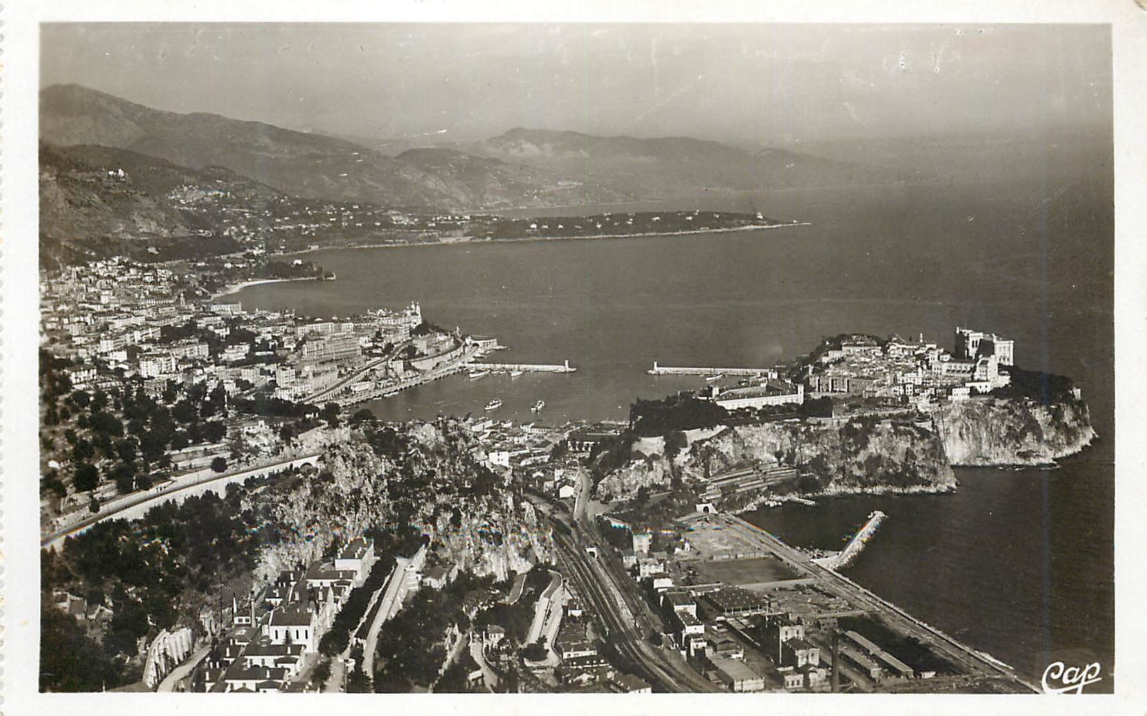 CPM Monaco Monte Carlo Cap Martin et Frontiere Italienne 