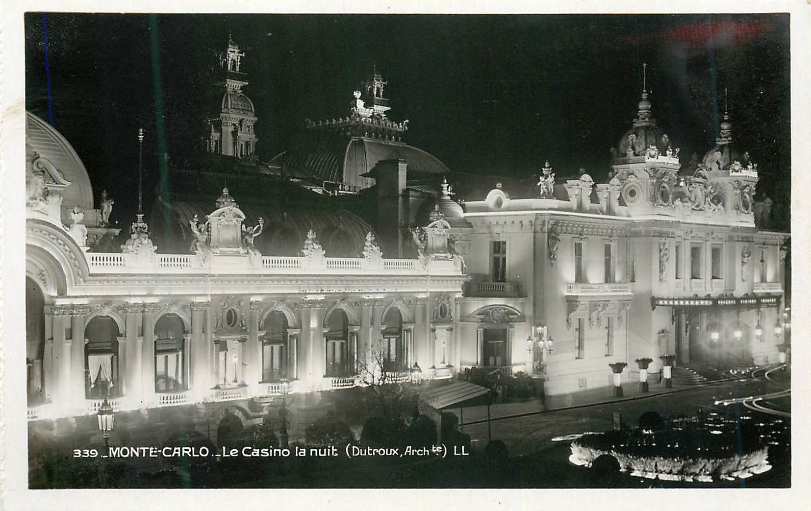 CPM Monte Carlo Le Casino la nuit 