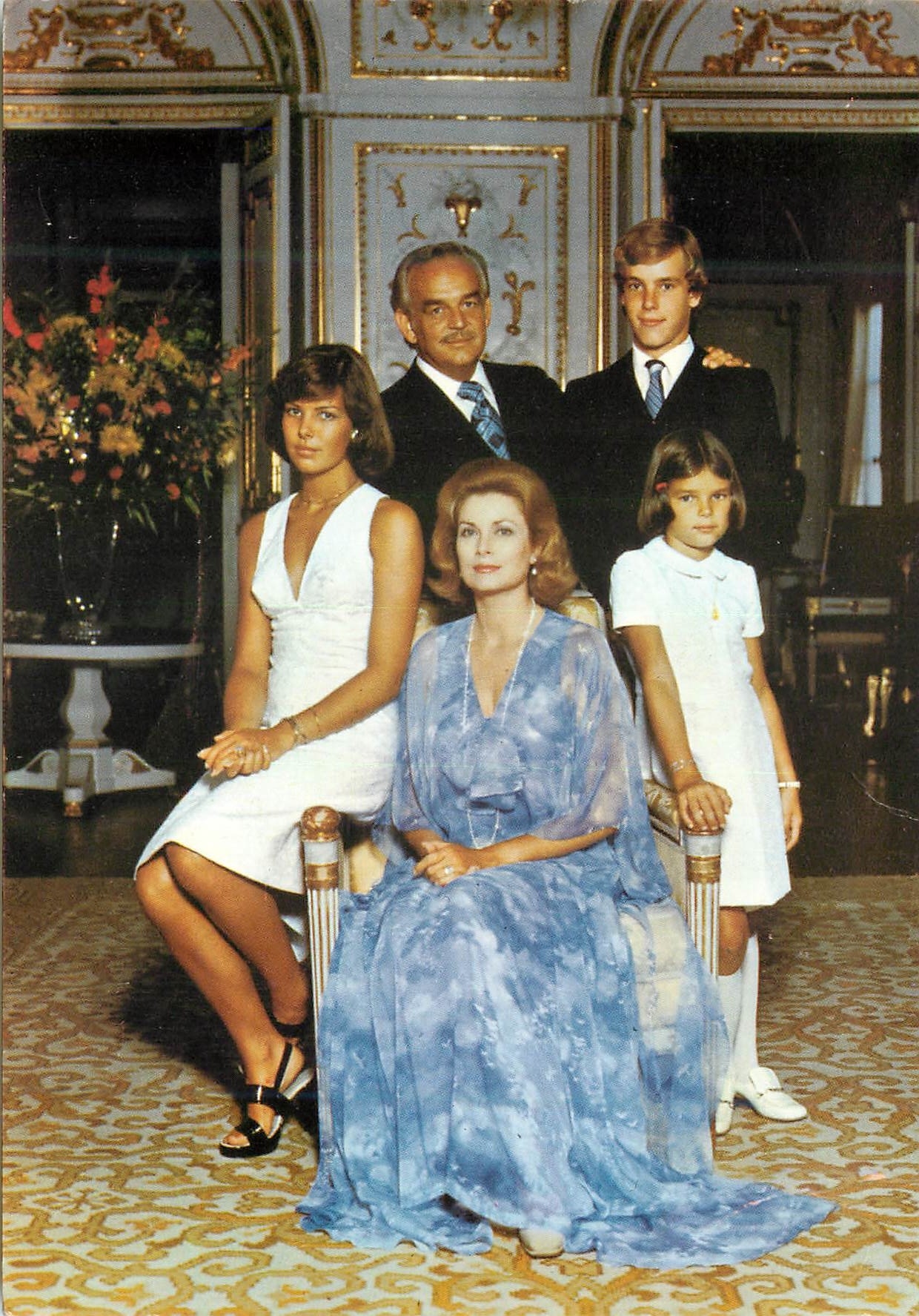 CPM Le Prince Souverain et la Princesse Grace Le Prince Albert 
