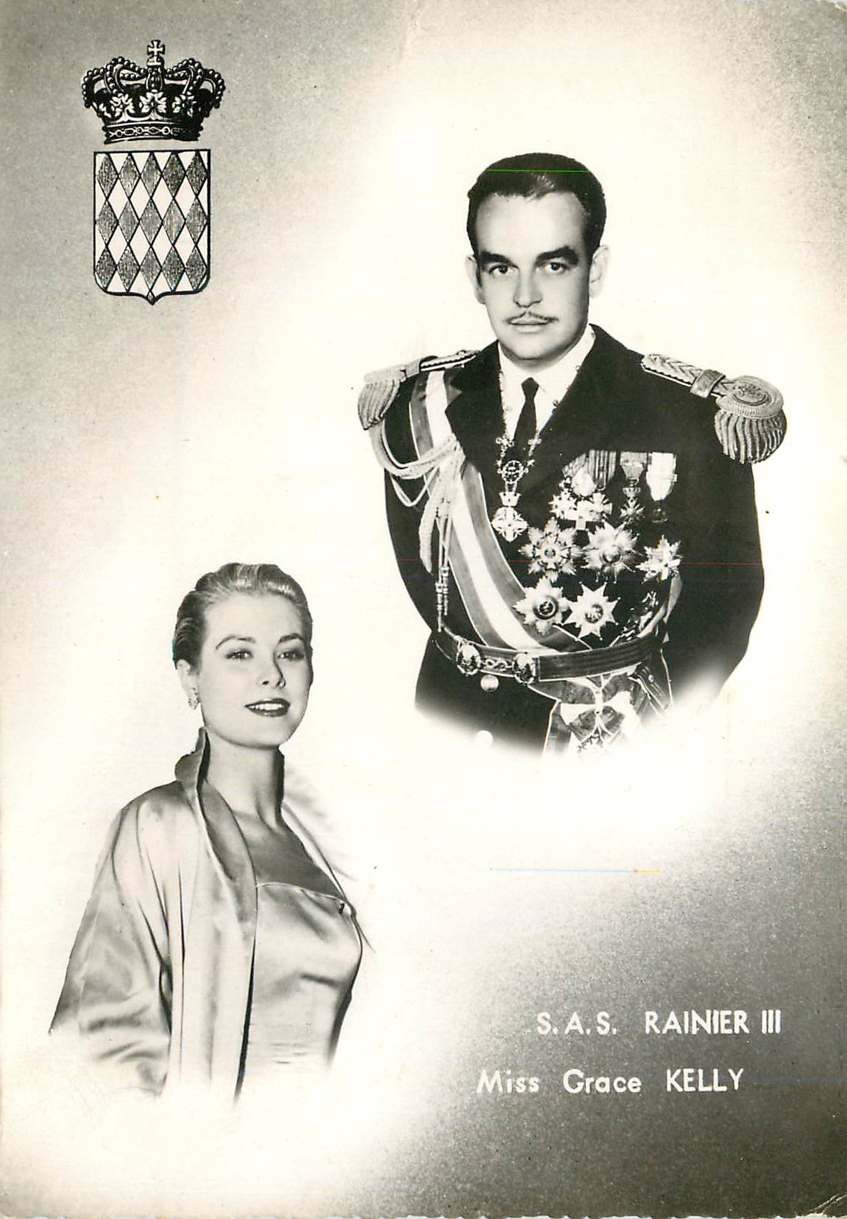 CPM SAS Rainier III Miss Grace Kelly 