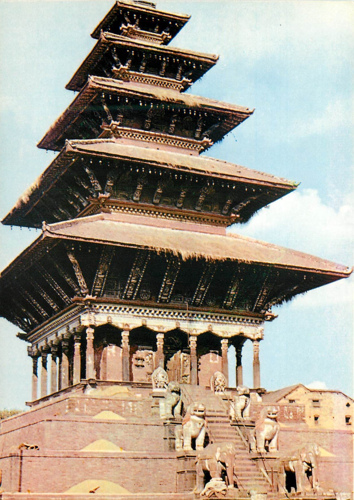 CPM Patrimoine culturel mondial Bhaktapur Vallee de Kathmandou Nepal 