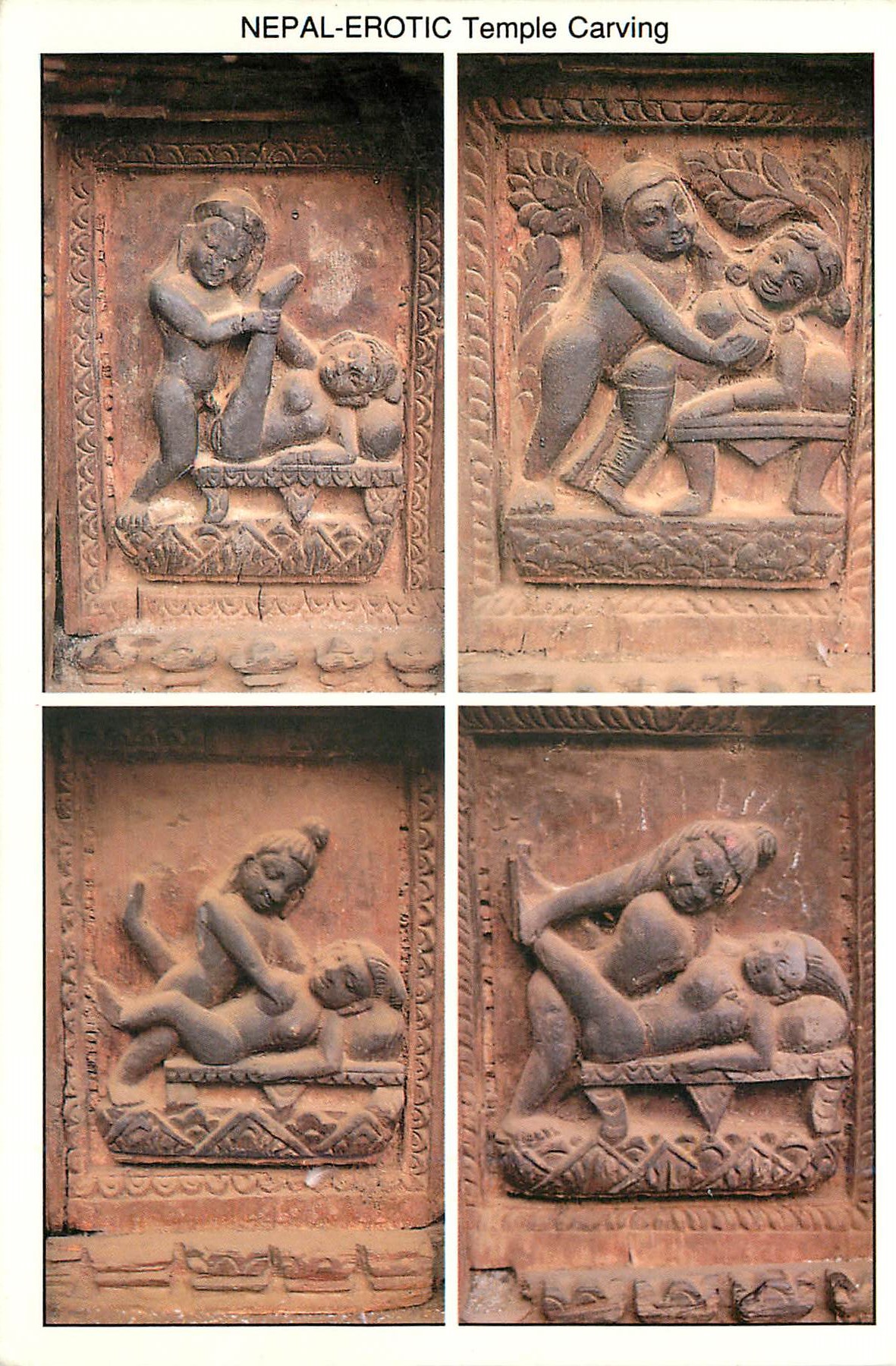 CPM Erotic carvings of Nepali Temple 
