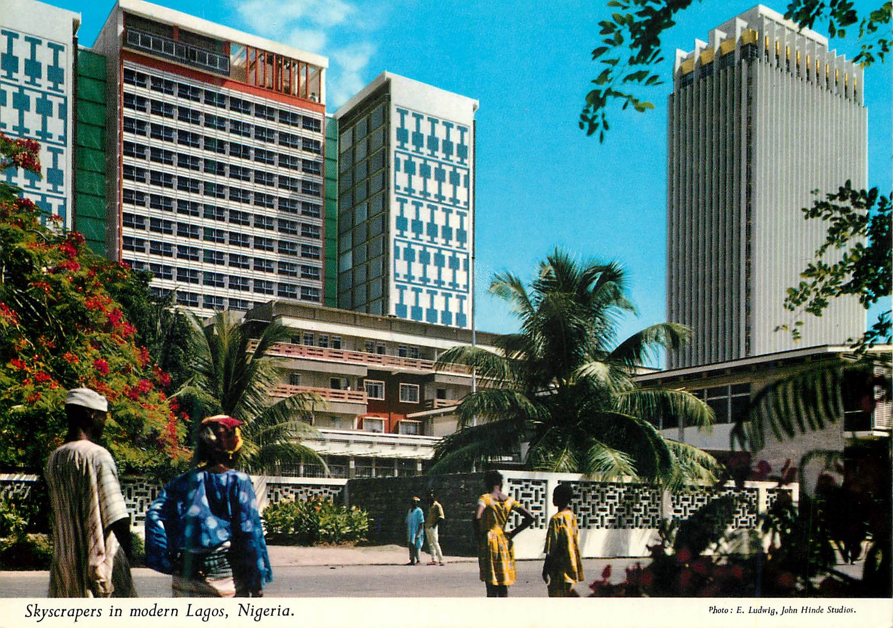 CPM Skycrapers in modern Lagos Nigeria 