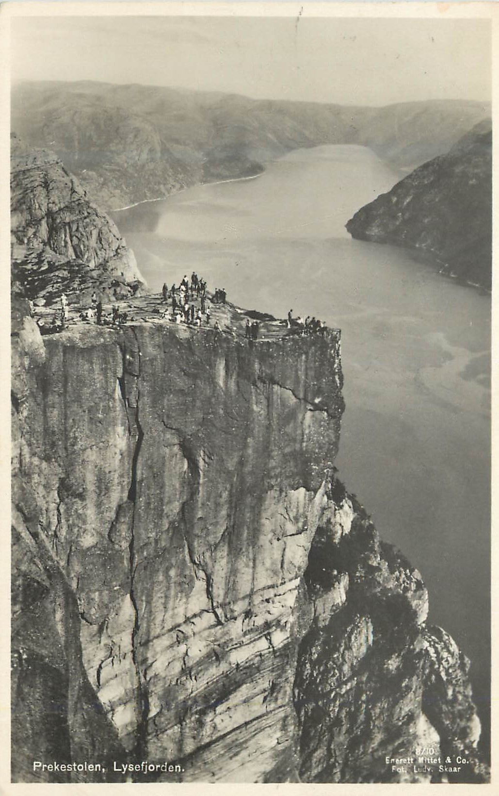 CPA Prekestalen Lysefjorden 