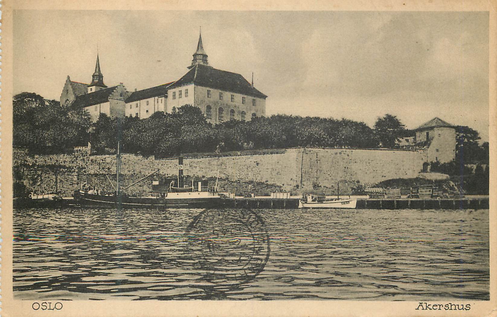 CPA Oslo Akershus Bateau