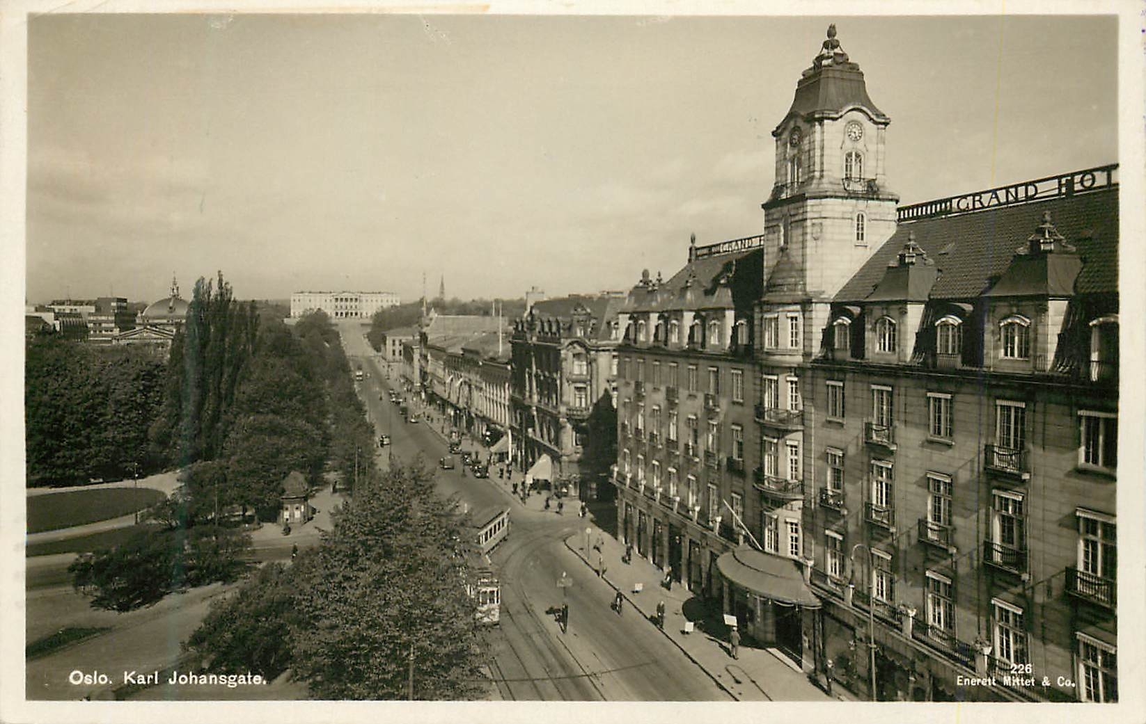 CPA Oslo Karl Johansgate 
