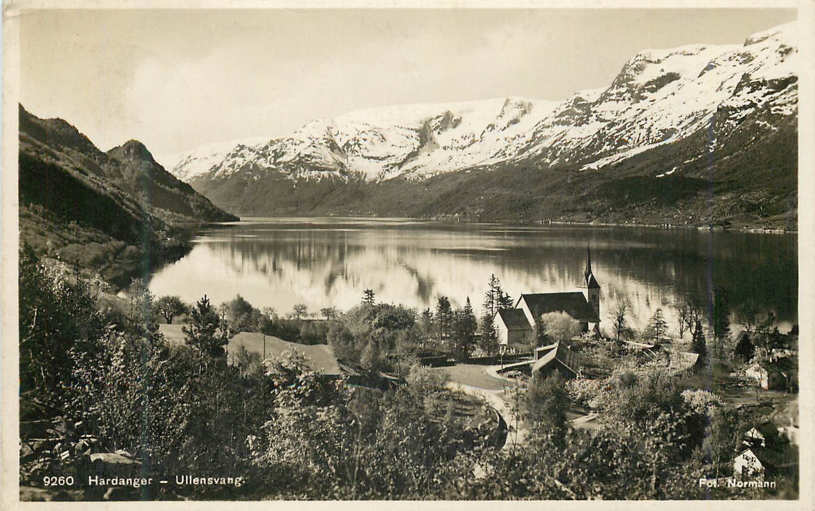 Ullensvang — Hardanger — éditeur Carl Normann, n° 9260