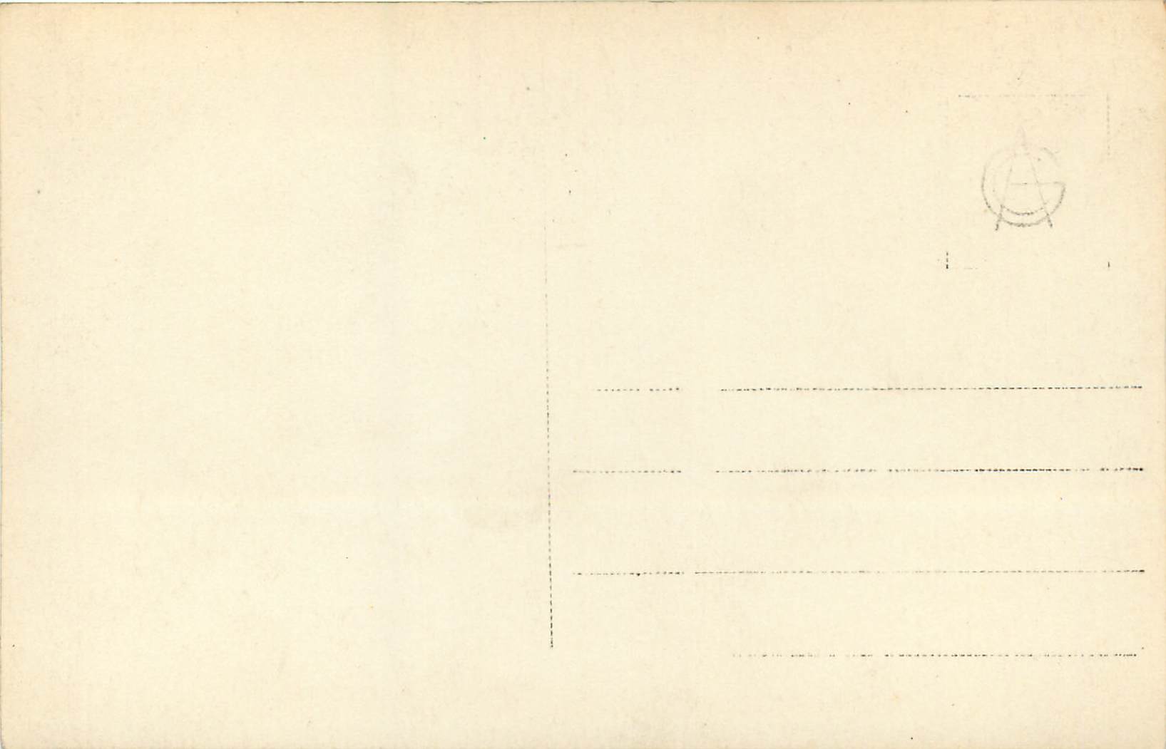 CPA Bergen Torvalmeningen  — Verso