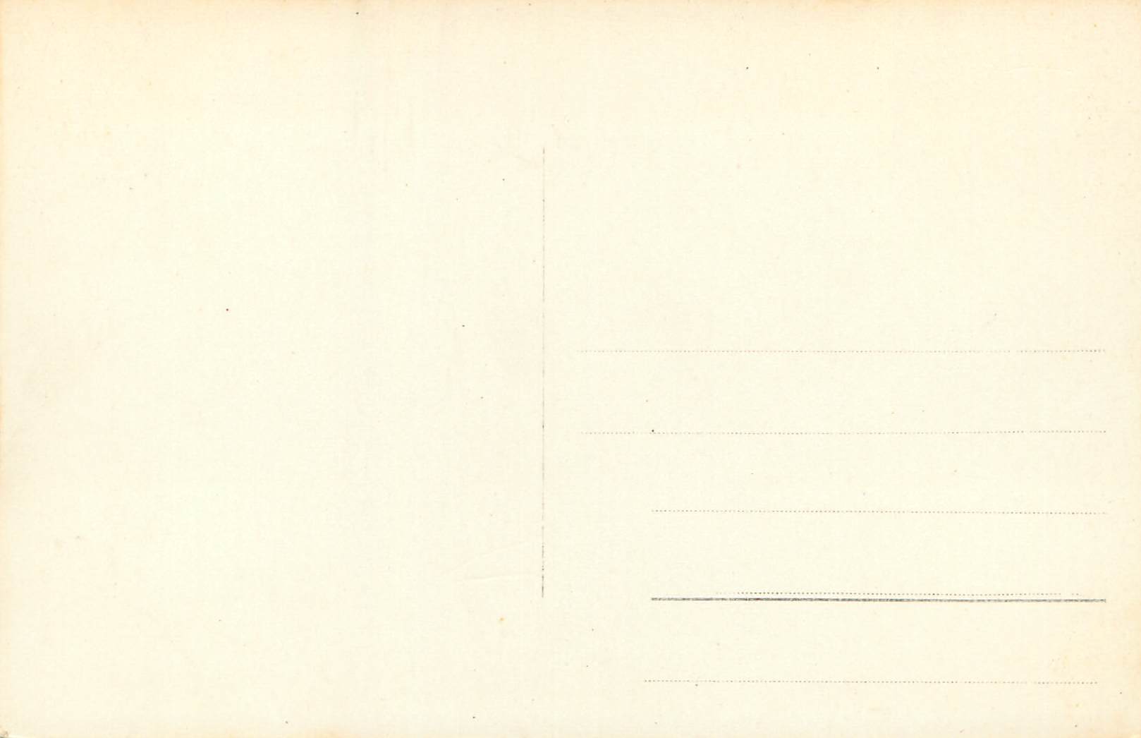 CPA Oslo Slottet  — Rückseite