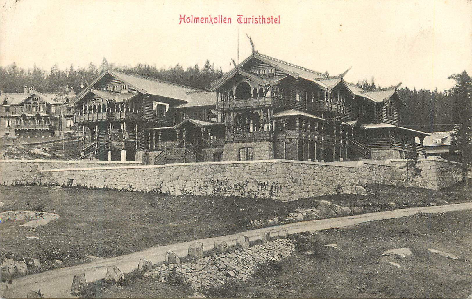 Holmenkollen Turisthotel — Norvège — éditeur N.K. 1306